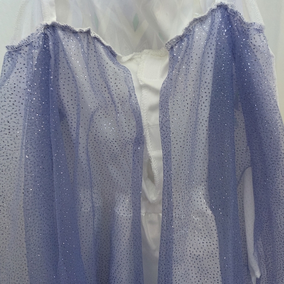 Disney FROZEN II dress Size 4-6x With Matching Shoes - Picture 7 of 8